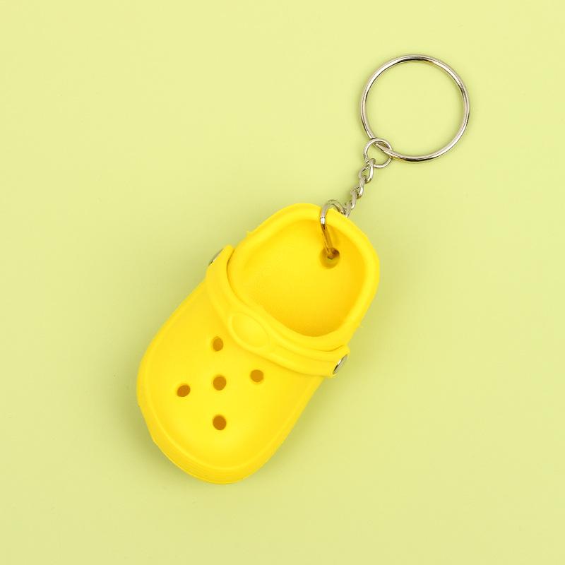 Мини-тапочки, брелок для обуви, милый 3D пляжный брелок из ЭВА, маленький крокодил, брелок для ключей, женский рюкзак, подвеска, брелок, аксессуары