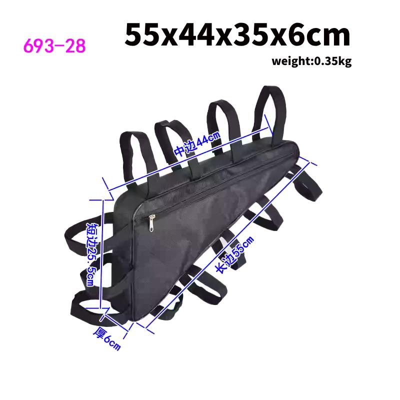 27 size Mountain Bike Triangle Tube Frame Bag Case Battery MTB Storage Protect
