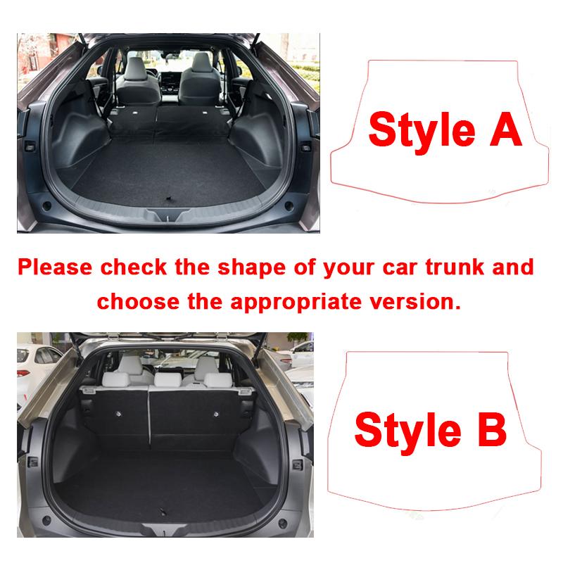 Car Trunk Mat For Toyota bZ4X Accessories 2023 2024 2025 Subaru Solterra Anti-dirty Cargo Boot Storage Pad Auto Cushion Carpet