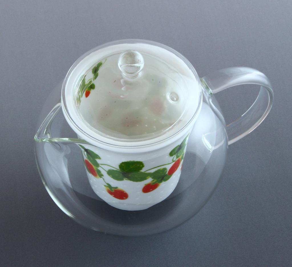 Toyo Ceramics FC550C Stylish Pot (Strawberry)