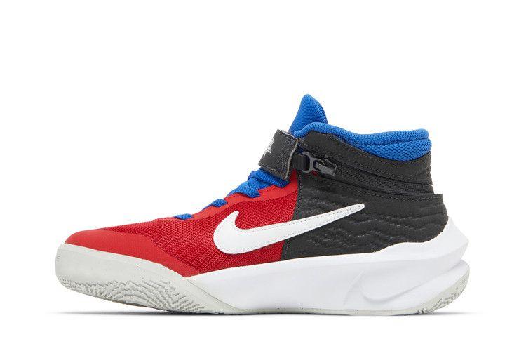 Nike Team Hustle D 10 Flyease University Red Game Royal (GS)