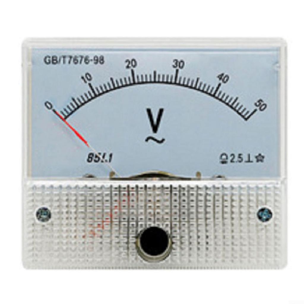Neat and Beautiful AC Voltmeter Analog Voltmeter 85L1V Pointer Panel Meter