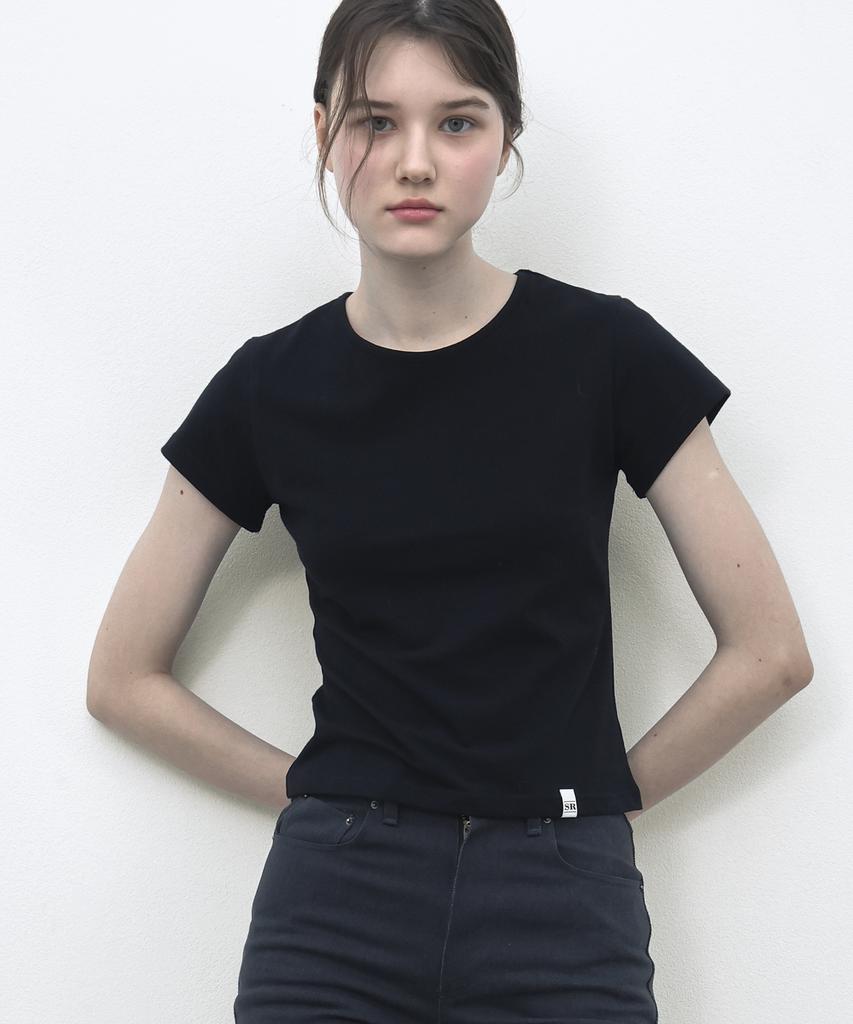 SO IR Crop T-Shirt - Black