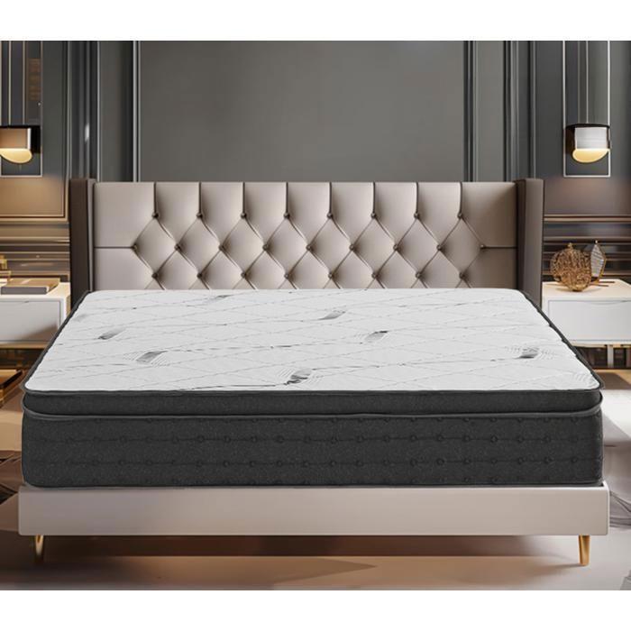 Mattress - IZTOSS - 140x190 cm - Thickness 26 cm - Memory foam - Hypoallergenic