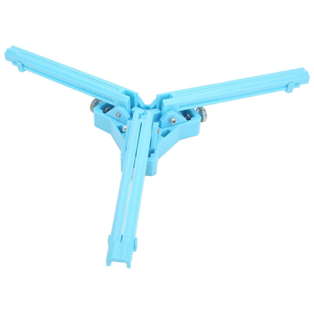 3D Arrow Fletching Jig Adjustable Clear Scale Portable Arrow Fletching Bonding Tool for 3.6‑10mm Arrow Shafts