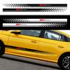 2Pcs Car Side Skirt Stripes Sticker Body Decoration For Chevrolet Cruze Malibu Sail Spark Captiva Equinox Trax Impala Aveo Sonic