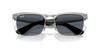 Солнцезащитные очки 0RB3875 WAYFARER DELUXE ПЕСКОСТРУЙНЫЙ GUNMETAL НА GUNMETAL BLUE Поляризационные [Ray-Ban] 029/R553