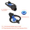 1/2" 3/4" Garden Lawn Irrigation 360 Degree Rotary Nozzle Sprinkler