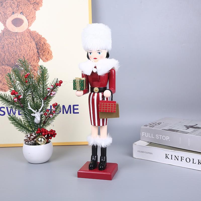 SB58575 Christmas Nutcracker Wooden Figurine Holiday Party Decor