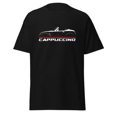 Мужская футболка 2024 года, повседневная, для автолюбителей, Suzuki Cappuccino 1991-1996, летняя, с короткими рукавами, 100% хлопок, уличная одежда, S-3XL