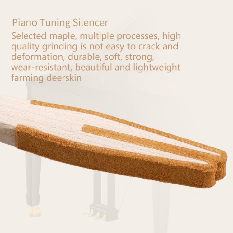 Ремонтный Инструмент Тихий Стик Трехголосный Глушитель Деревянные Инструменты Пианино Деревянный Средний Глушитель