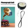 Turntable Rubber Strap Phono Tape Record Player Drive Tape Turntable Transmission Strap Drive Belt