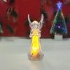 Mother Day Gift Idea Guardian Angel Night Light, Small Prayer Reading Playing Music Ice Texture Decor Figurine with LED Light for Desk, Table,