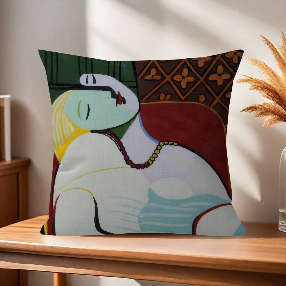 Painting art Picasso Cushion Cushion Cover Decorative Pillow Sofa Home Decor case pillow cases