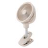 Oscillating Desk Clip On Fan Telescopic 4 Speeds Quiet USB Rechargeable Portable Small Stand Fan