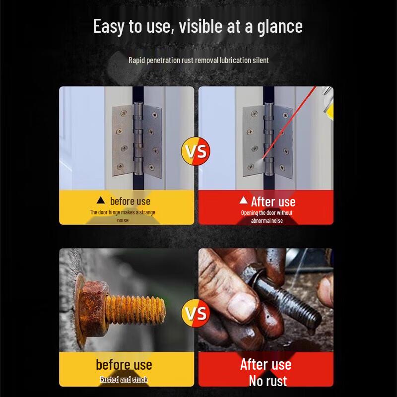 Deli DL490500 Fast-acting Rust Lubricant Spray