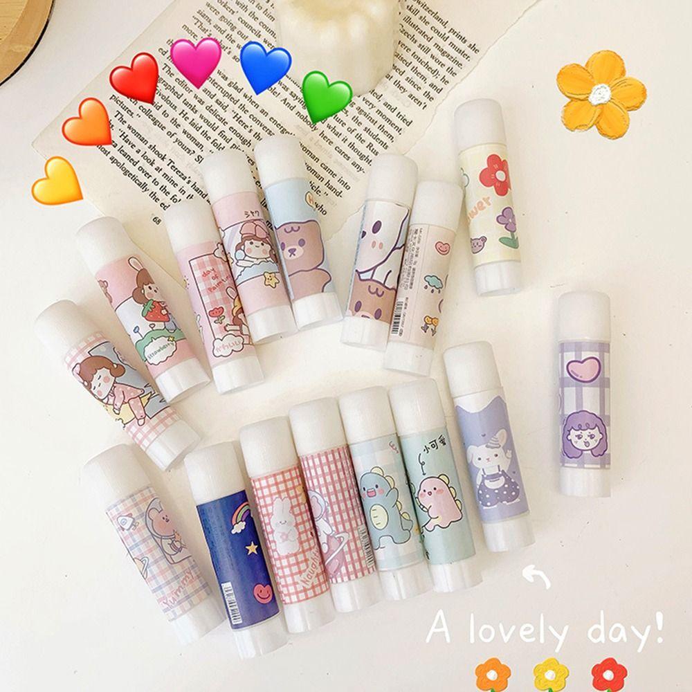 Твердый клей ПВА, маленькие клеи, клей-карандаш, инструменты для самостоятельного изготовления, студенческие канцелярские принадлежности, клей-карандаш