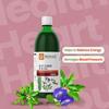 KRISHNA'S HERBAL & AYURVEDA Сок для контроля давления - 1000 мл | Аюрведический способ управления уровнем артериального давления и холестерина с использованием Сарпагандхи, Шанкхпушпи и 3 натуральных трав