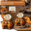Halloween Pumpkin Tissue Box