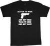 2nd Amendment Decal Shirt Men Funny Saying Pro Gun Rights Tshirt