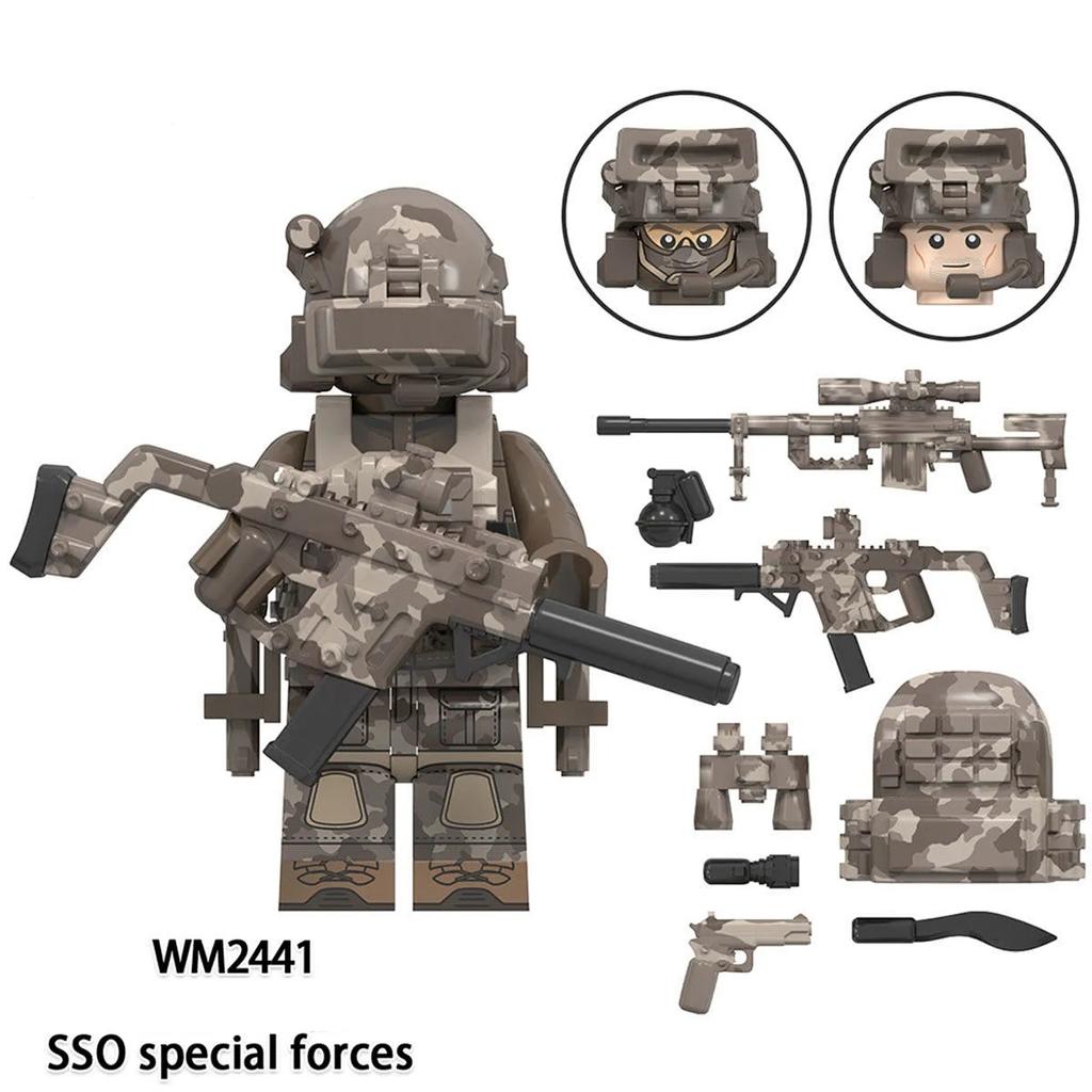 Special Forces Snow Leopard Commando Puzzle Assembly Toys