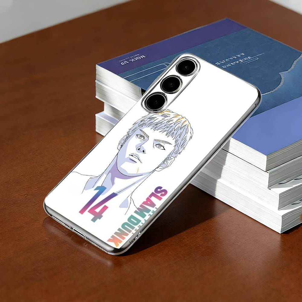 S-Slam Dunk Character poster Phone Case Transparent Silicone Soft For SamsungA10,12,20,21S,30,31,40,50,51,52,70,71