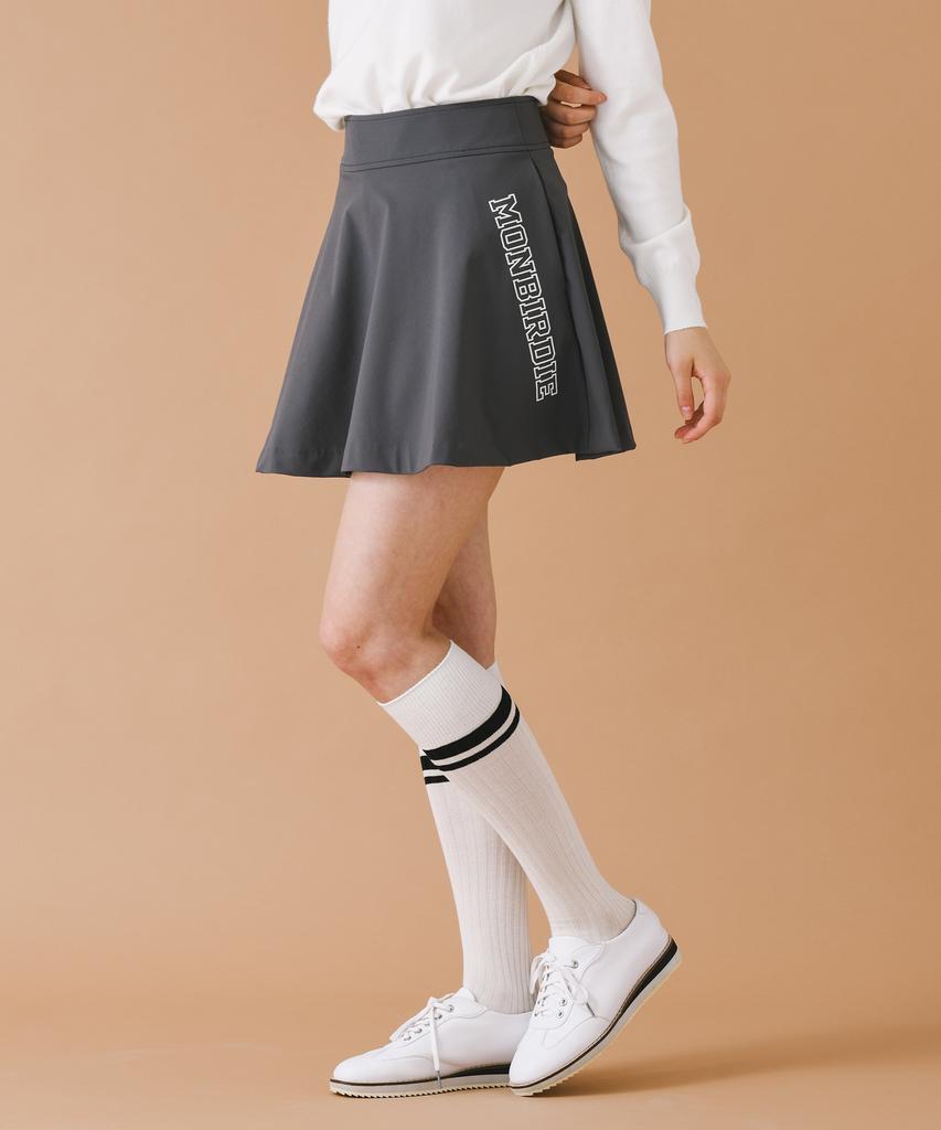 MONBIRDIE GOLF Ветрозащитная нейлоновая юбка D.Grey
