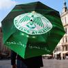Raja Club Athletic Crest Umbrella Folding umbrella, automatic umbrella 8-Frame for Travel, camping Use Gift for Halloween Christmas