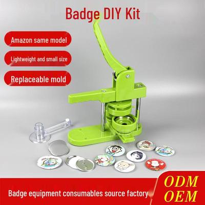 Набор для изготовления значков своими руками для детей: Самодельный станок для лацканных значков с формой и инструментами для художественной деятельности