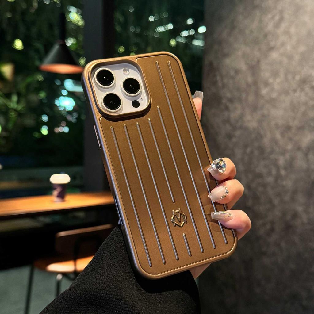 Применимо к чехлу для мобильного телефона iPhone17 Rimowa из алюминиево-магниевого сплава простой и продвинутый защитный чехол для Apple 16promax