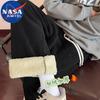Men's NASA MARVEL Fleece-Lined Straight-Leg Casual Pants
