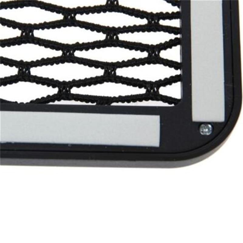 Wide Range Of Uses Storage Box Car Trash Bag Accessories Black Car Mesh Bag