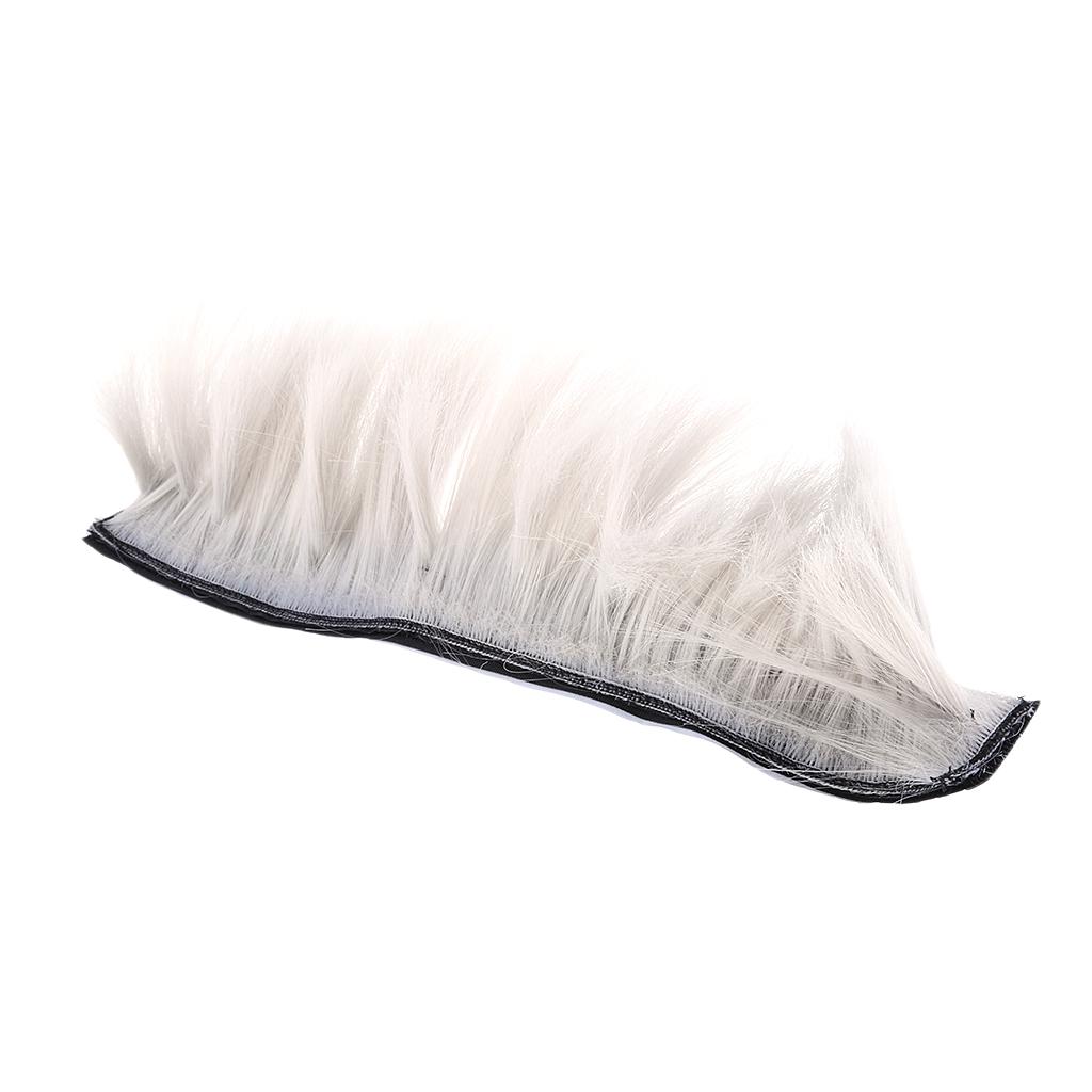 Motorcycle Helmet Mohawk Wig 6 Colors DIY Helmet Hair Horns Car Wash Sponge EVA For Washing Motorcycle Bike Car Window Glass