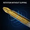 Phillips Screwdriver Bit Set PH2 Anti Non Slip 1/4 Hex Magnetic Fit Hand Electric Drill Driver Cross Titanium Coated Tool Part