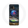 Case - Maniacase - Samsung Galaxy A12 - Black - Soft - PSG Logo Eiffel Tower