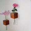 DIY Flower Arrangement Simulation Flower Vase Wooden Mini Bonsai New Test Tube Vase