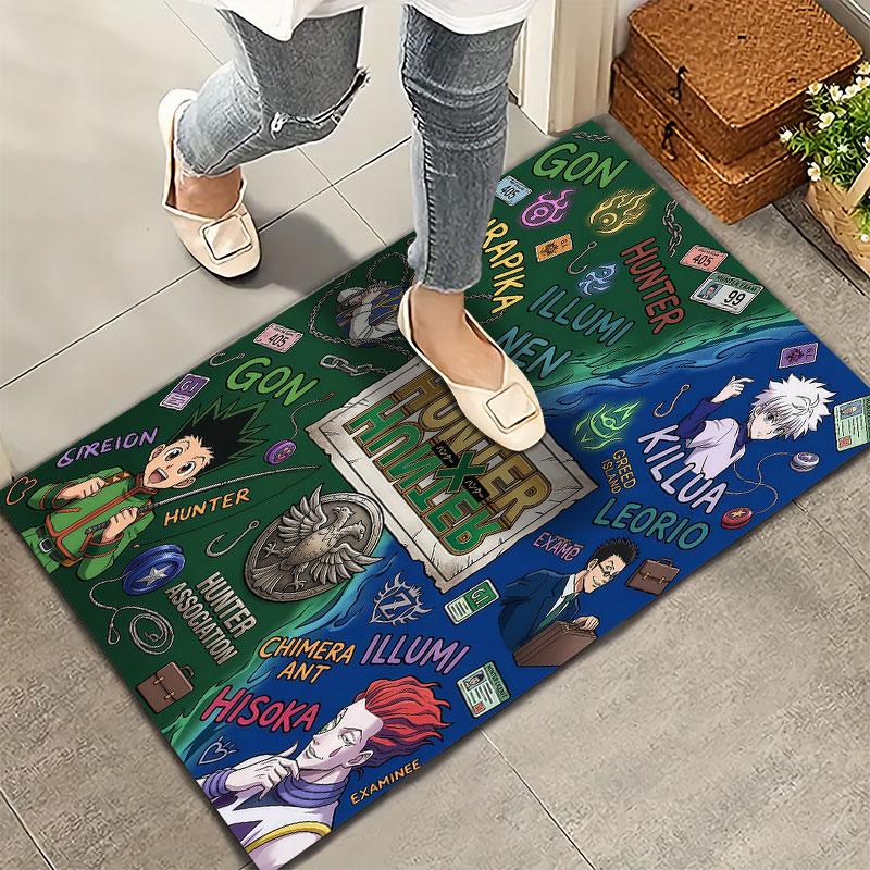 Hunter X Hunter Carpet Rug For Living Room Bedroom Home Sofa Decoration Kids Play Nonslip Floor Mat