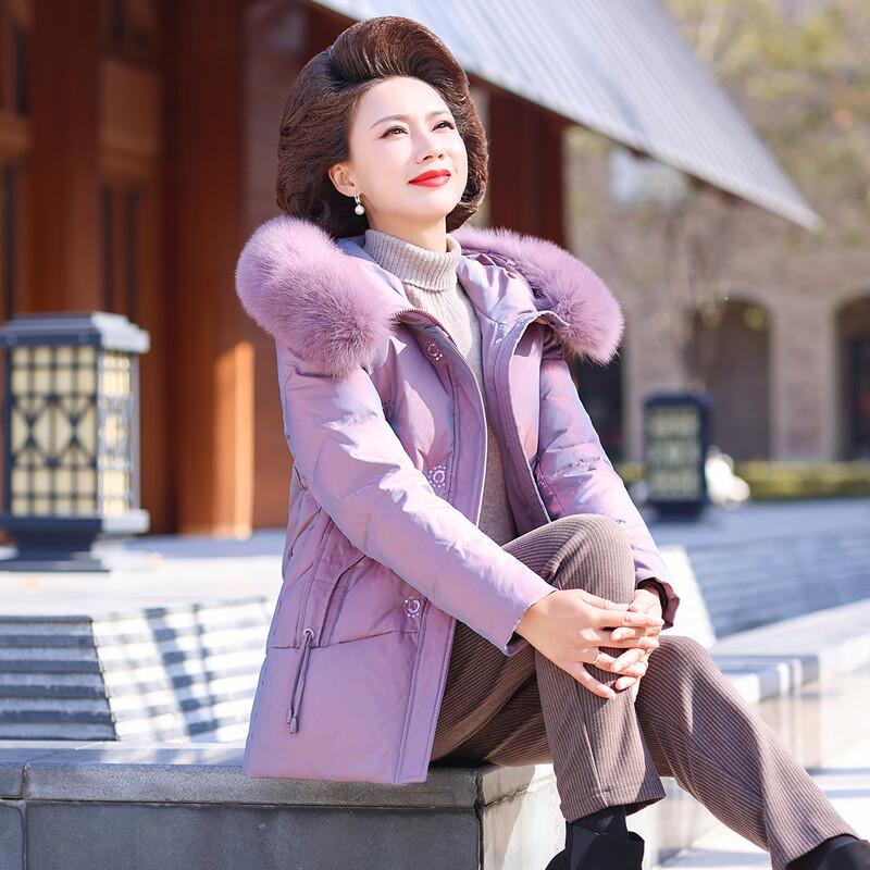 JIANHU Women's 90% White Duck Down Winter Puffer Jacket