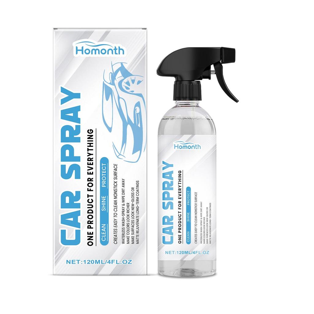 Homonth Car Multi Functional Coating Spray Paint Renewal Anti Pollution Gloss Enhancement Paint Film Protective Agent Repair Optimizer 120ML
