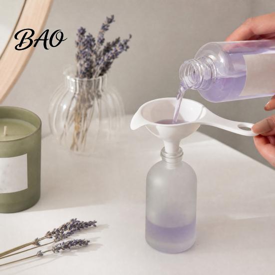 Dual Spout Funnel Plastic Funnel, Oil Liquid with Handle And Pouring Food Grade Spout, Wide Mouth Kitchen for Transferring Liquids Dishwasher Safe