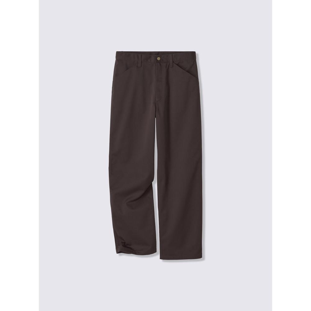 GU by Uniqlo Широкие прямые брюки чинос, удлиненные