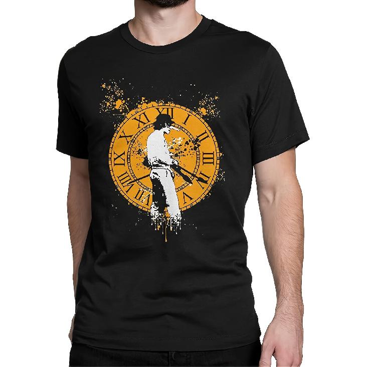 Clockwork Orange Art Men'S T-Shirt Unisex Tee Black Tops, Black White, XXL T-Shirt Classic Perfect for Home|Outdoor|Gifting|Work