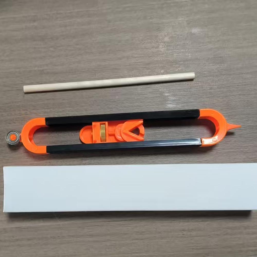 Эллиптический контурный шаблон и профильный шаблон для столярных измерений