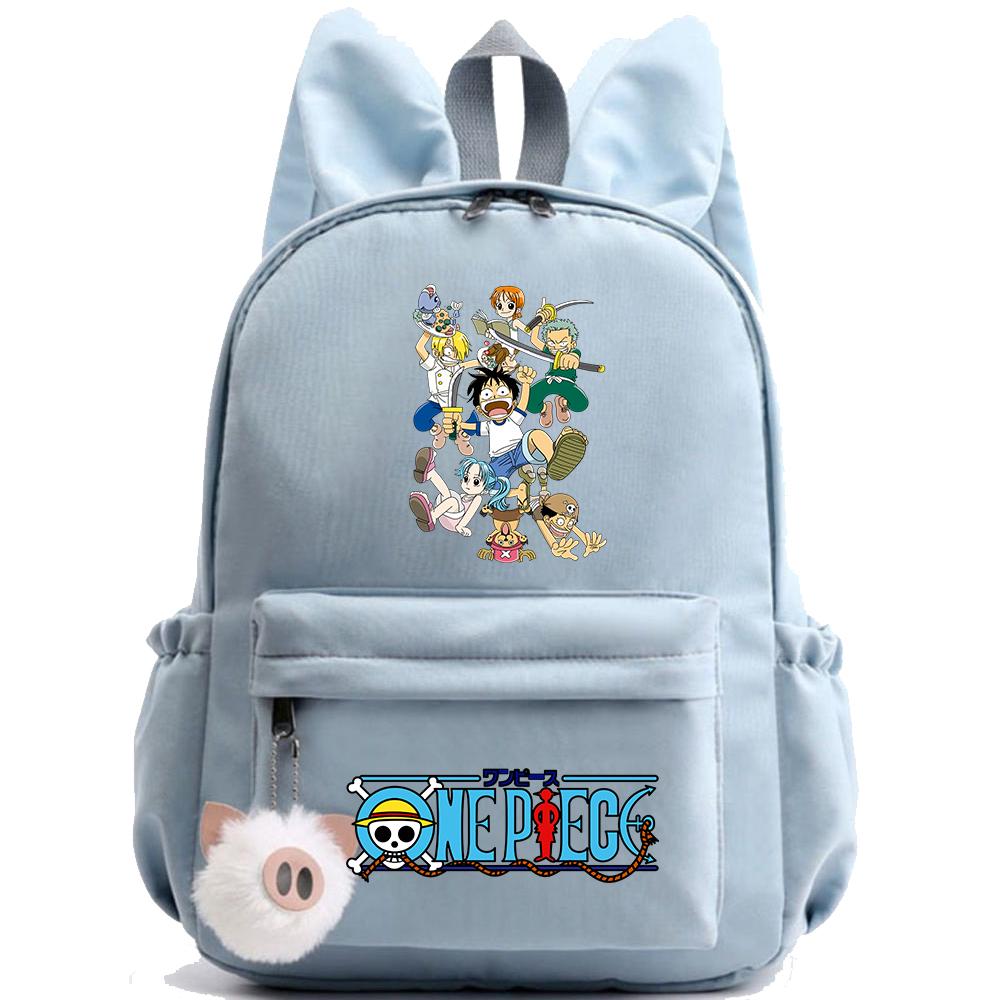 Цельный рюкзак с принтом аниме, детский школьный рюкзак для мальчиков и девочек, студенческий рюкзак с героями мультфильмов, уличный рюкзак