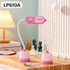 New Cartoon Neck-Hanging Fan, USB Rechargeable, Two-Speed Strong Wind, Portable Outdoor Sports Fan for Lazy People
