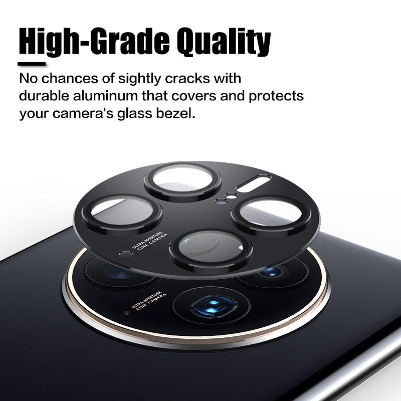 Camera Lens Full Metal Protector Glass For Huawei Mate 50 Mate50 Pro 50Pro / 50E Phone Anti-scratch Protective Film Accessories
