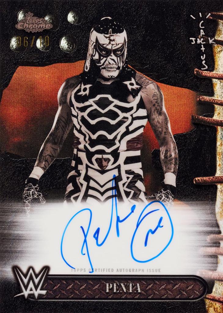 2025 Topps WWE Chrome X Cactus Jack
