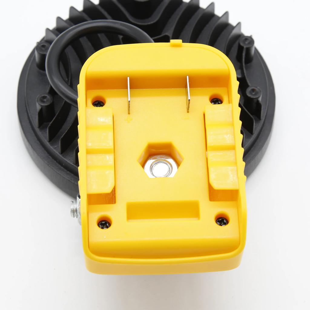Для аккумулятора Makita BL1830 18V Рабочий фонарь Светодиодный фонарик Для инструмента Dewalt DCB200 Лампа Прожекторы