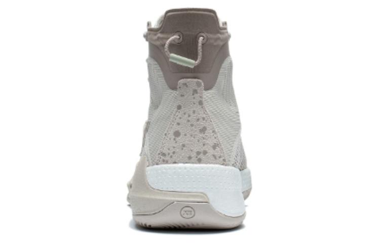 Li Ning YuShuai 13 Boom Sand Hawk Slip Resistant, Abrasion Resistant, Lightweight High top Basketball Shoes Men's Gray ABAP065-21