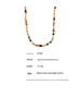 Bohemian Gold-Plated Beaded Choker with Colorful Natural Stones